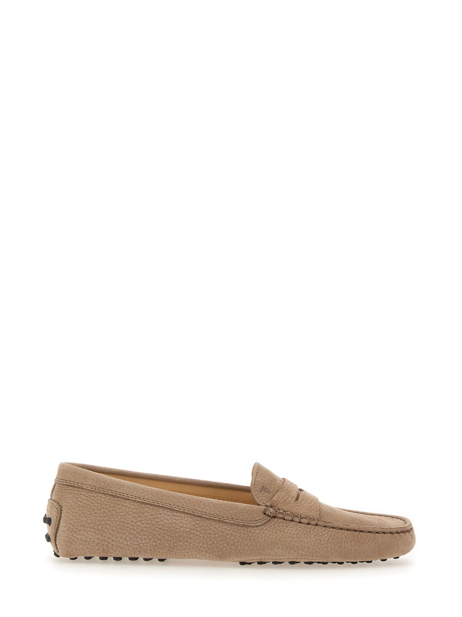 TOD'S RUBBERIZED MOCCASIN