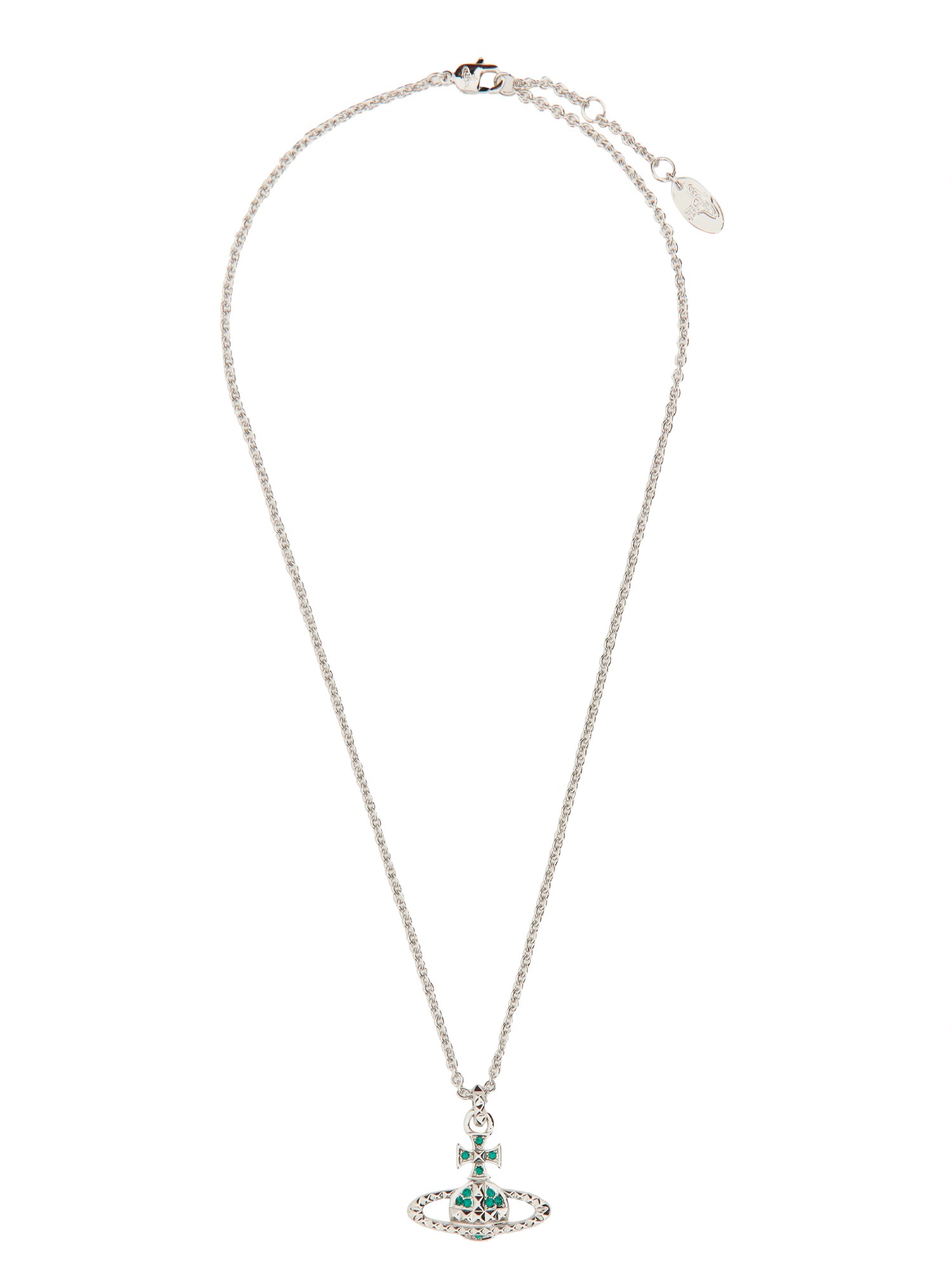 Vivienne Westwood Mayfair Bas Relief Necklace In Silver | ModeSens
