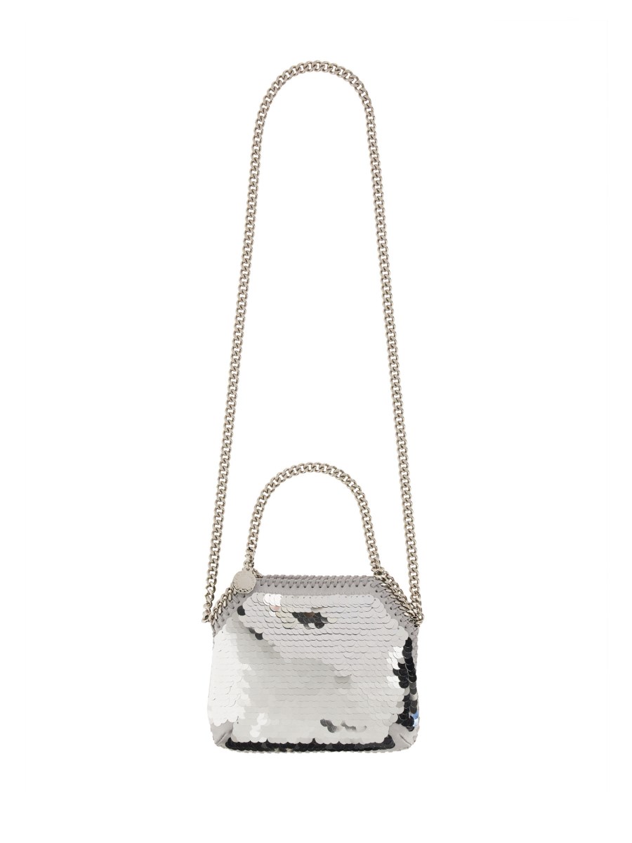 STELLA McCARTNEY - FALABELLA MINI BAG WITH OVERSIZED SEQUINS - Eleonora  Bonucci