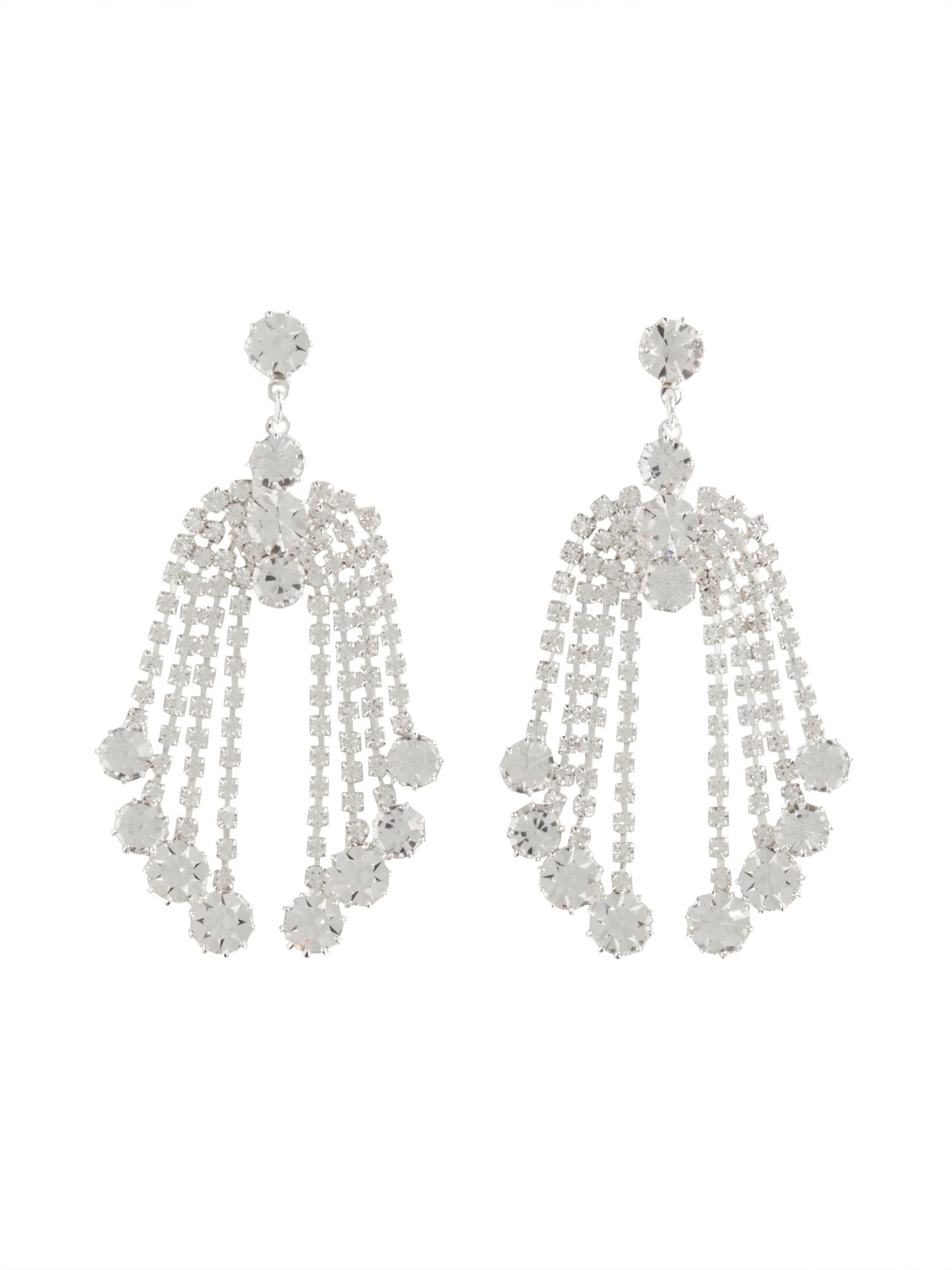 magda butrym dangle earrings with crystals
