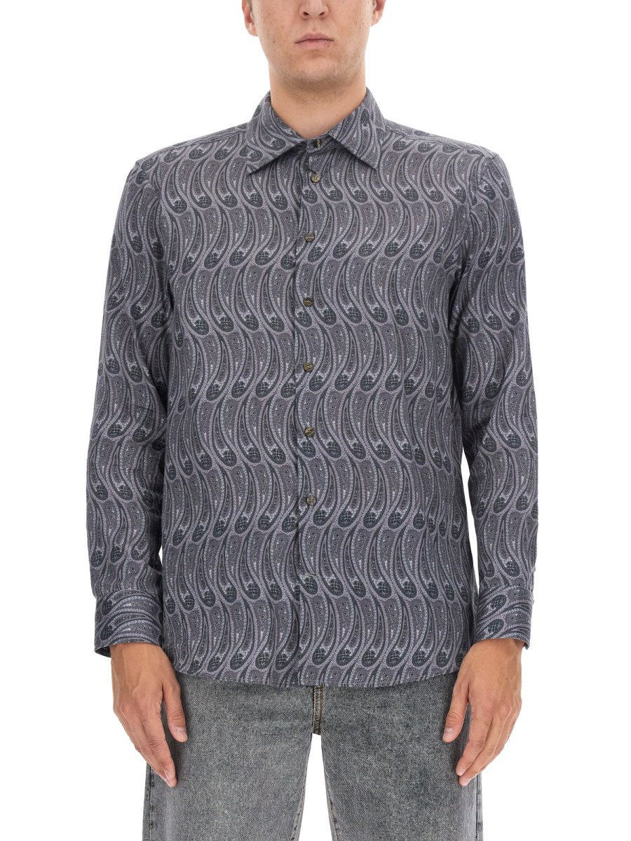 ETRO CAMICIA ROMA IN COTONE