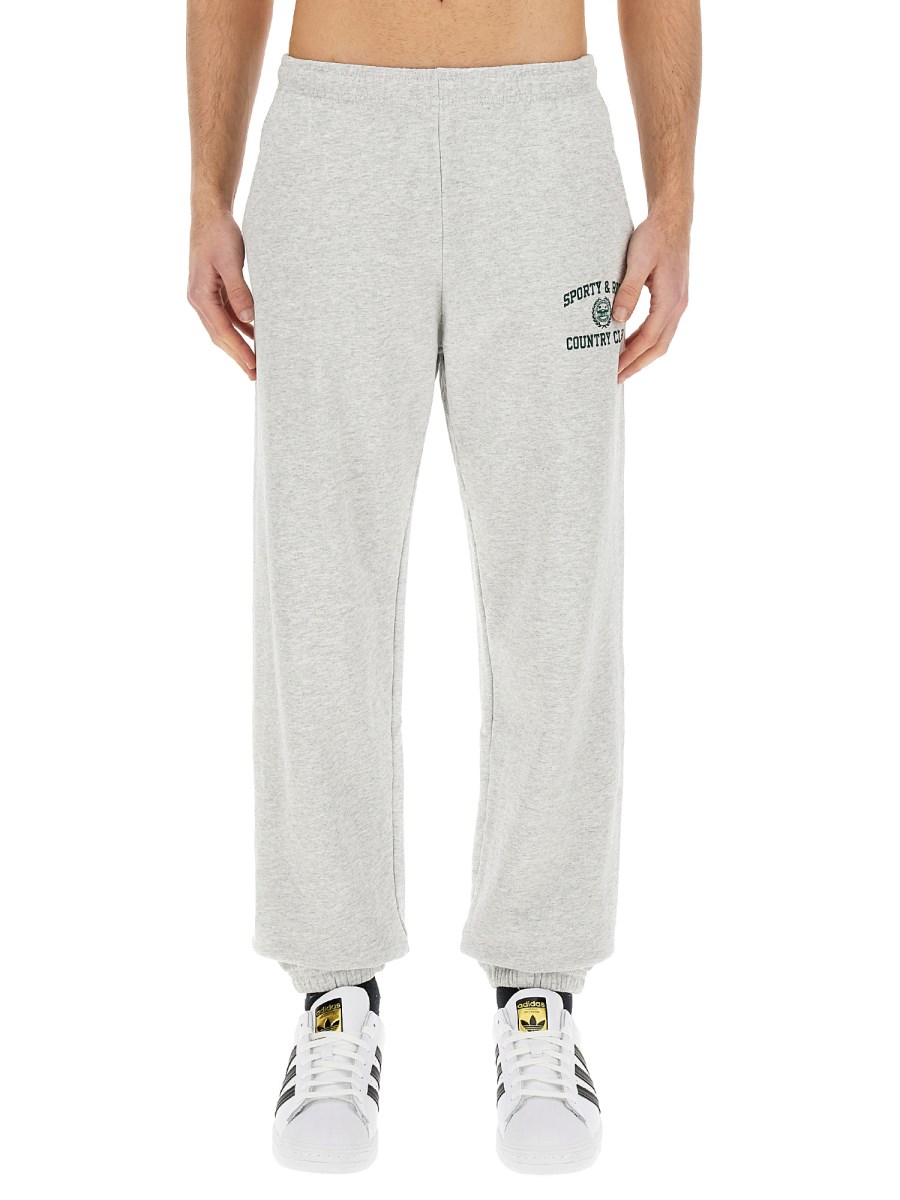 SPORTY&RICH PANTALONE JOGGING CON LOGO