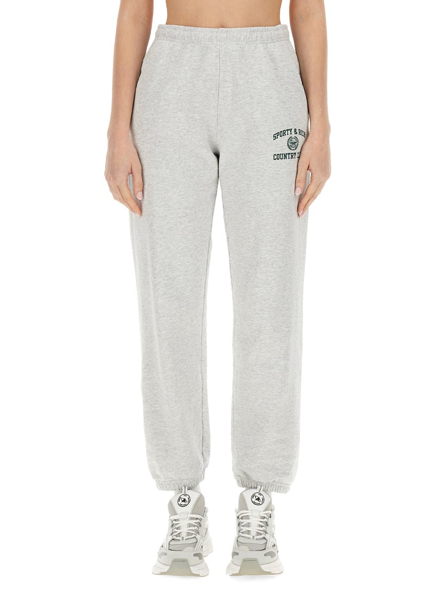 SPORTY&RICH PANTALONE JOGGING CON LOGO