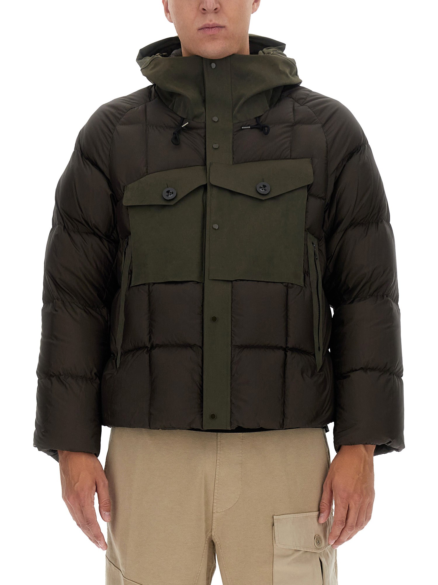 Shop Ten C Tanker Jacket Combo In Green