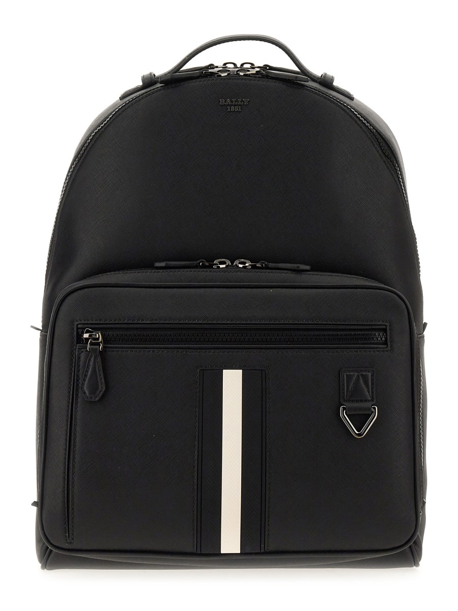 BALLY - LEATHER MAVRICK BACKPACK - Eleonora Bonucci