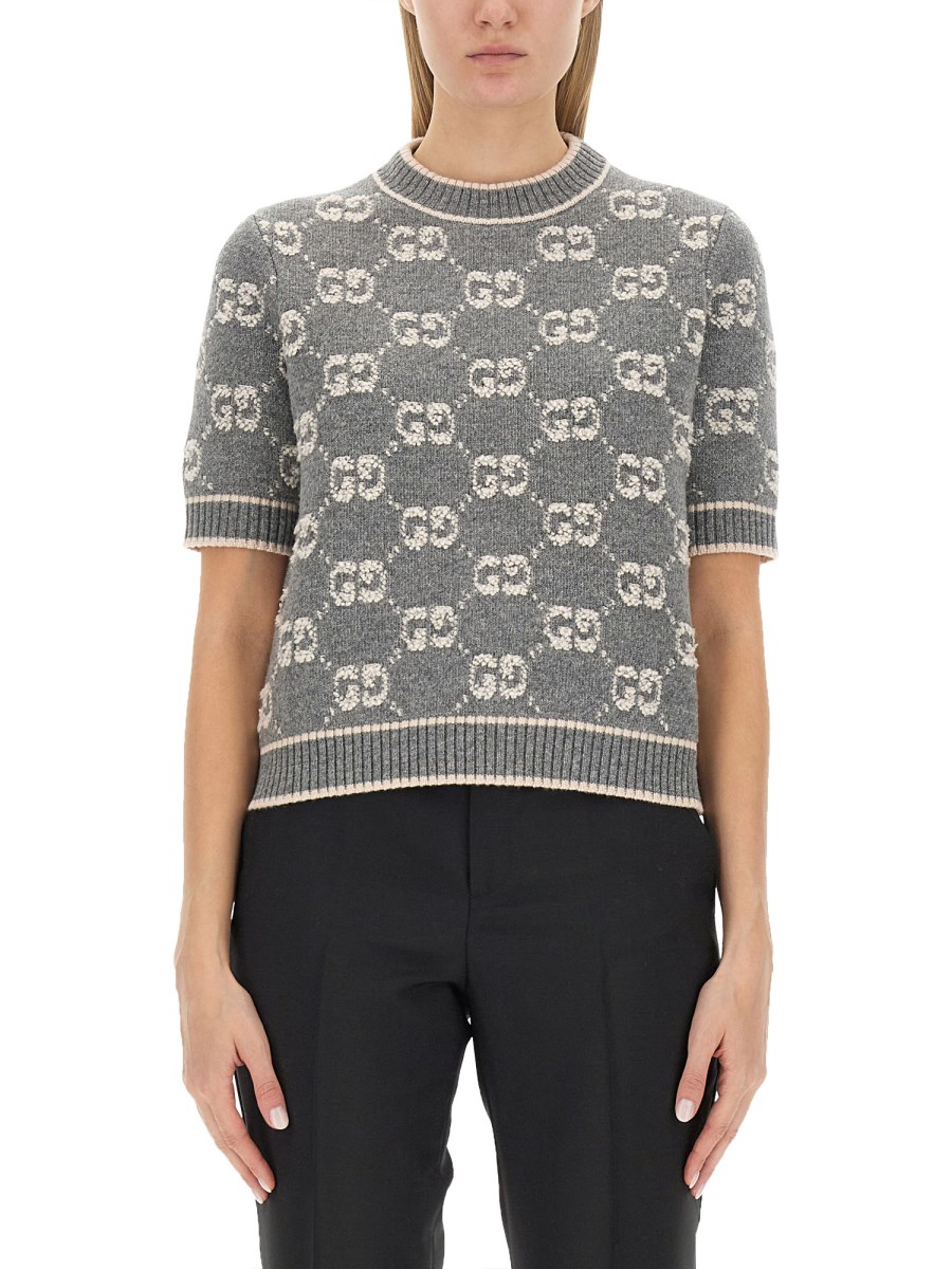 Gucci hotsell gray sweater