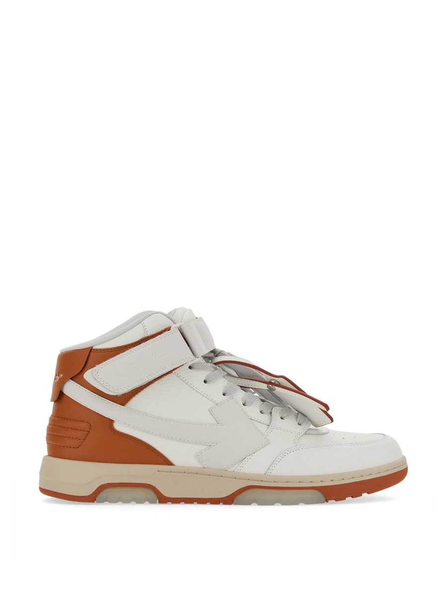 OFF-WHITE SNEAKER OUT OF OFFICE IN PELLE