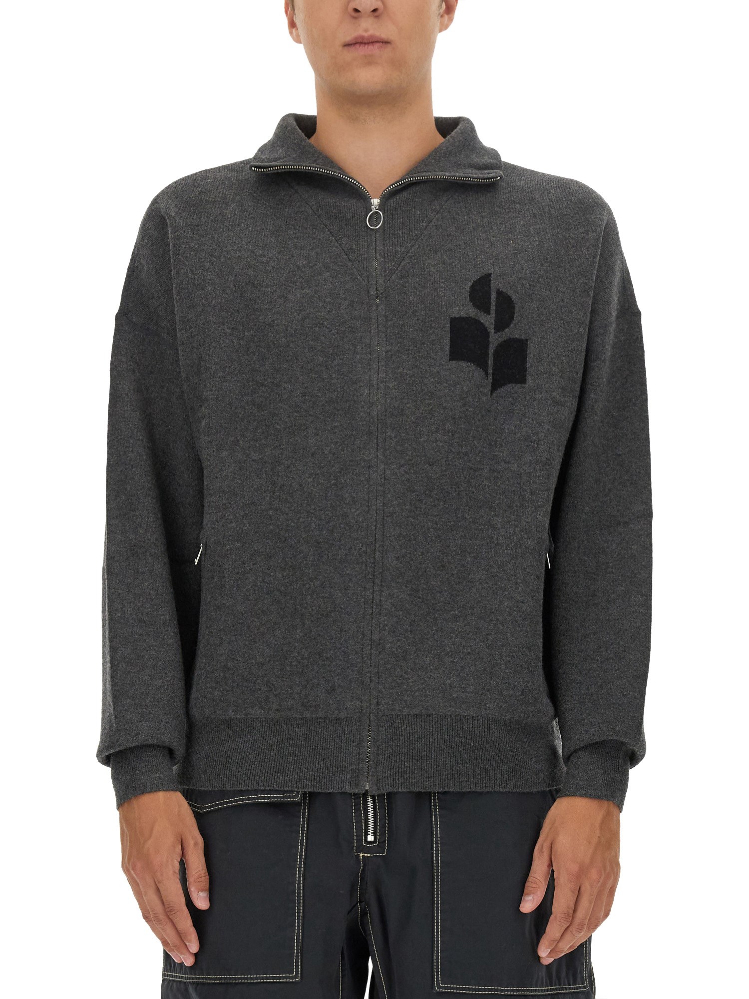 Shop Marant Alex Sweatshirt In Grey