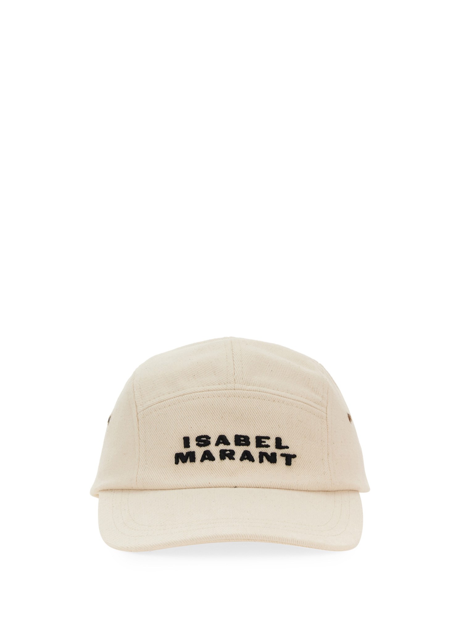 Isabel Marant Hat With Logo In Powder
