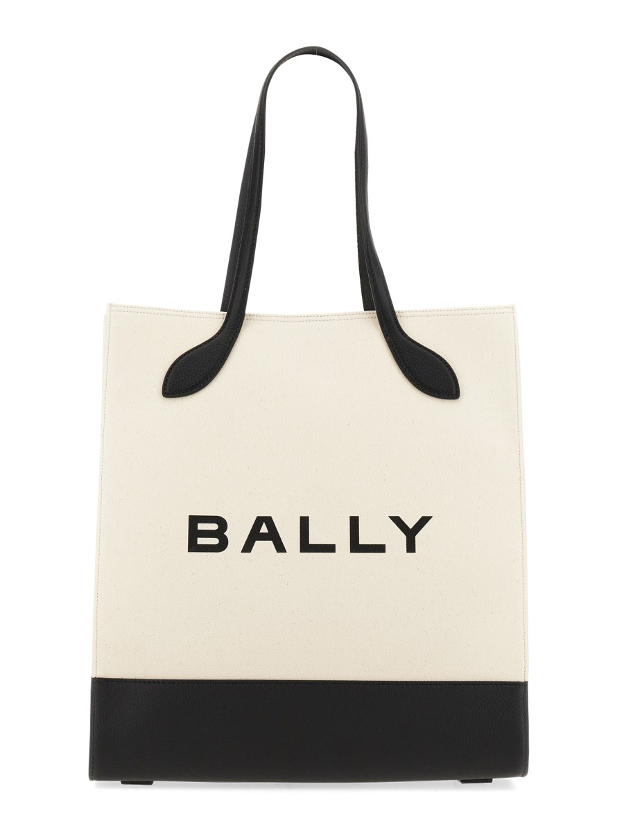 BALLY BORSA TOTE BAR KEEP ON IN TESSUTO