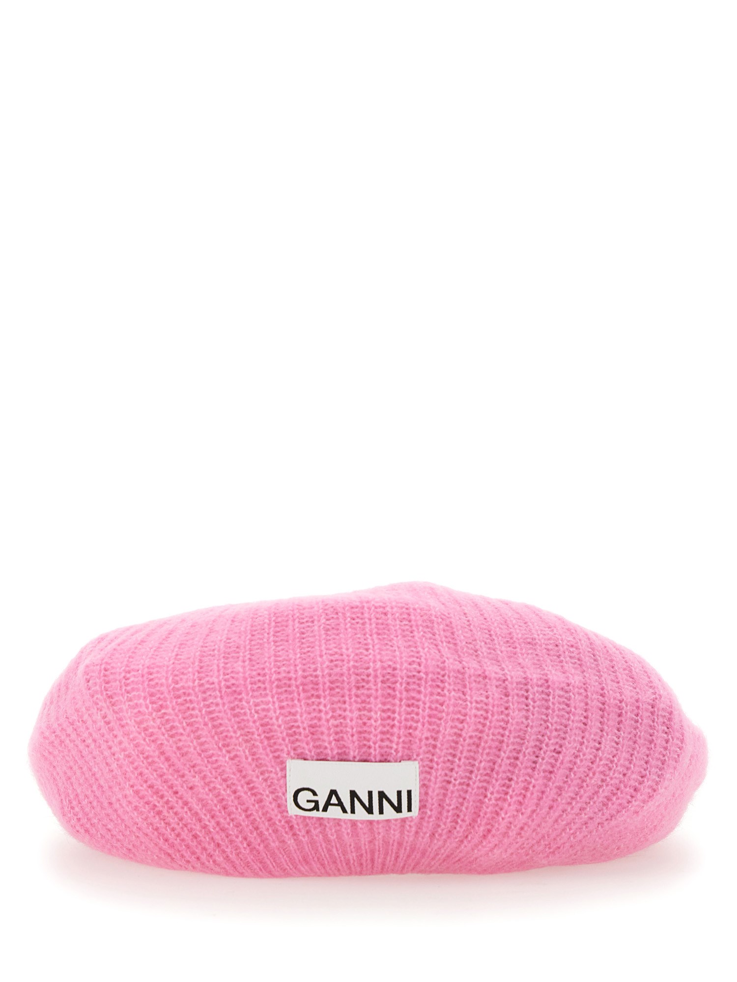 ganni cap with logo