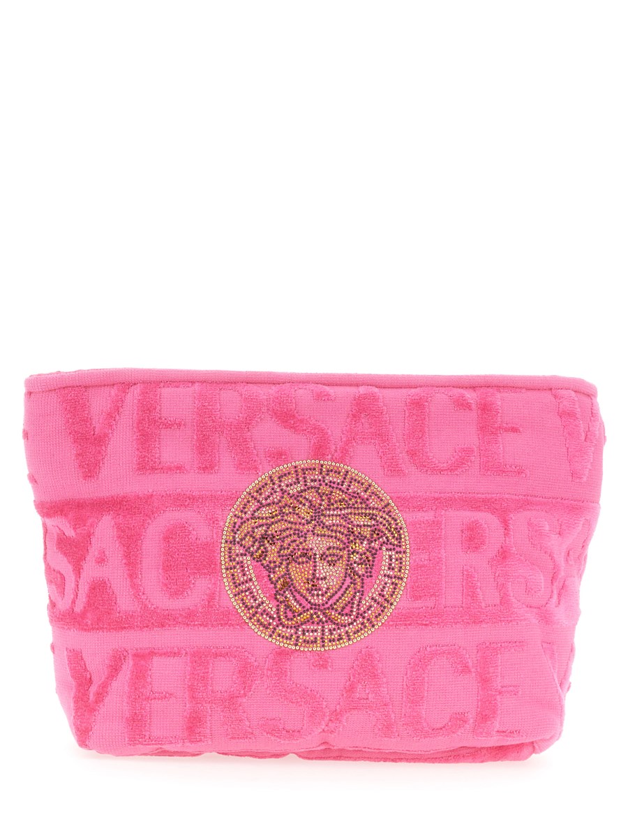 Versace Leather Crossbody Phone Case