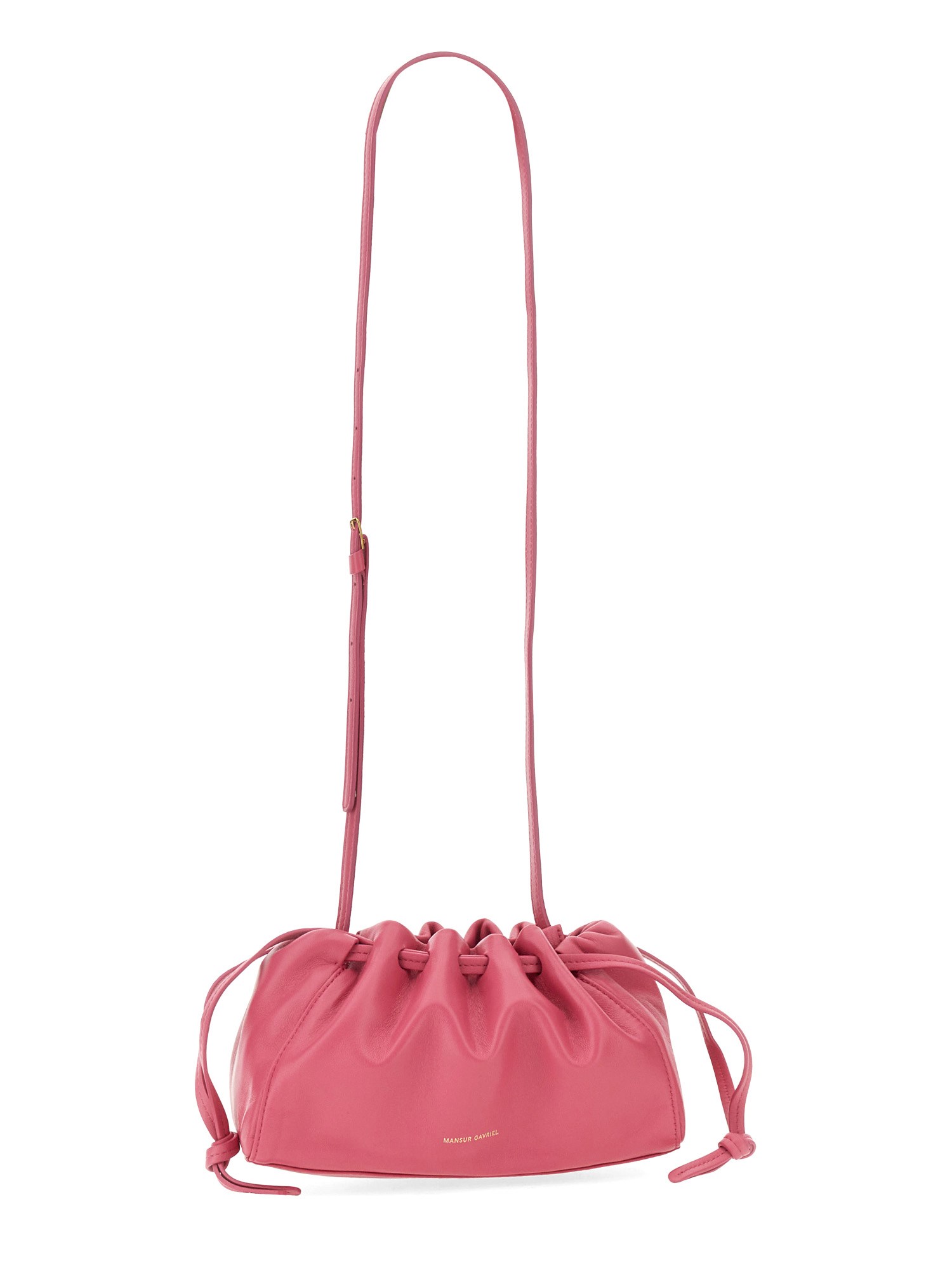 MANSUR GAVRIEL - MINI MINI SAFFIANO LEATHER BUCKET BAG - Eleonora Bonucci