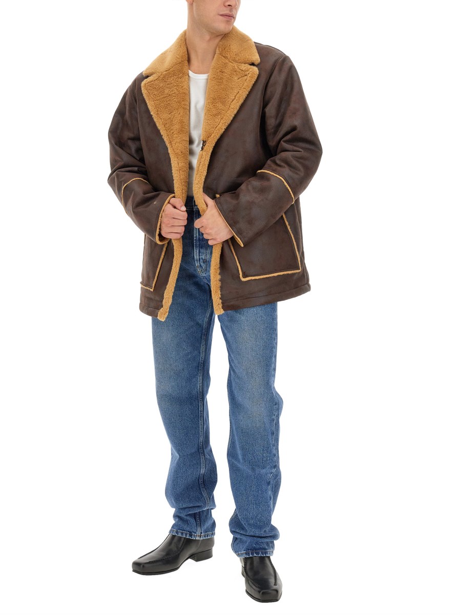 Sefr Sheridan ムートンジャケット　M SÉFR - SHERIDAN JACKET - Eleonora Bonucci