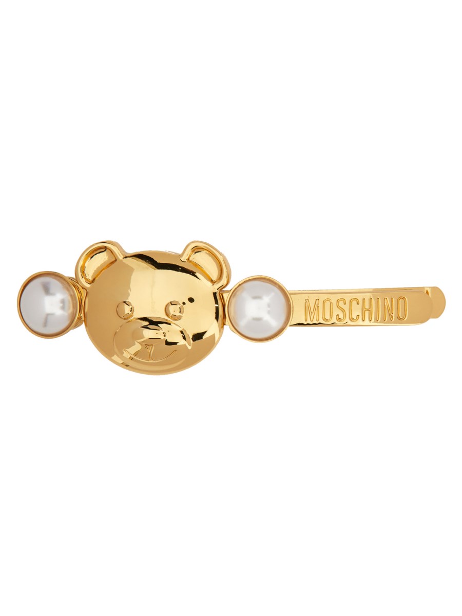 MOSCHINO - PEARL TEDDY FAMILY BROOCH - Eleonora Bonucci