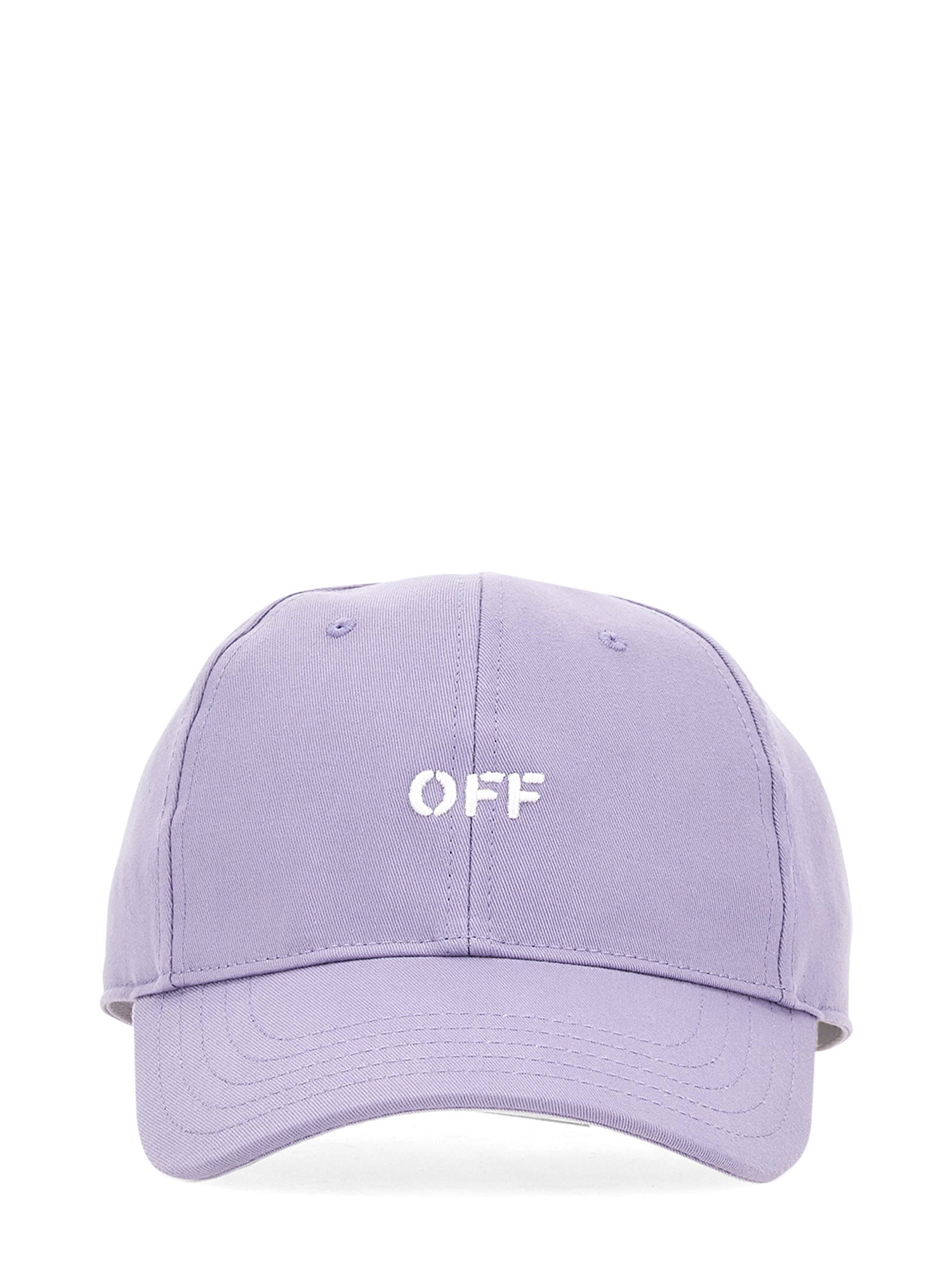 Shop Off-white Baseball Cap In Lilac