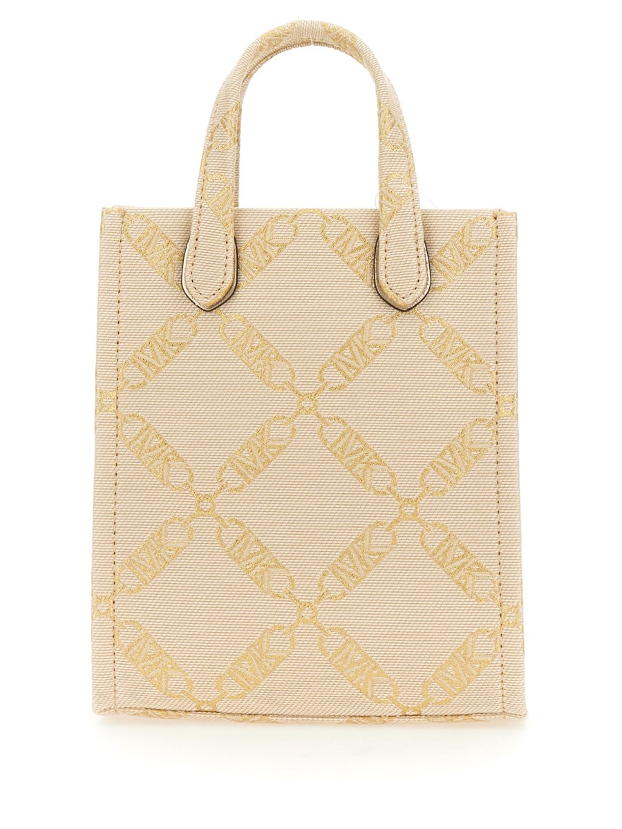 Michael kors deals monogram tote yellow