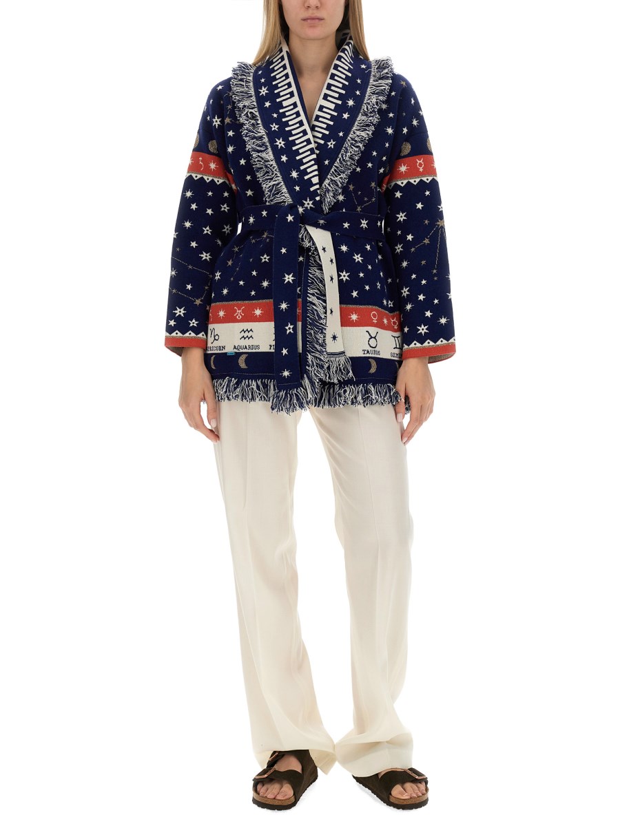 ALANUI - ASTROLOGY WHEEL WOOL CARDIGAN - Eleonora Bonucci