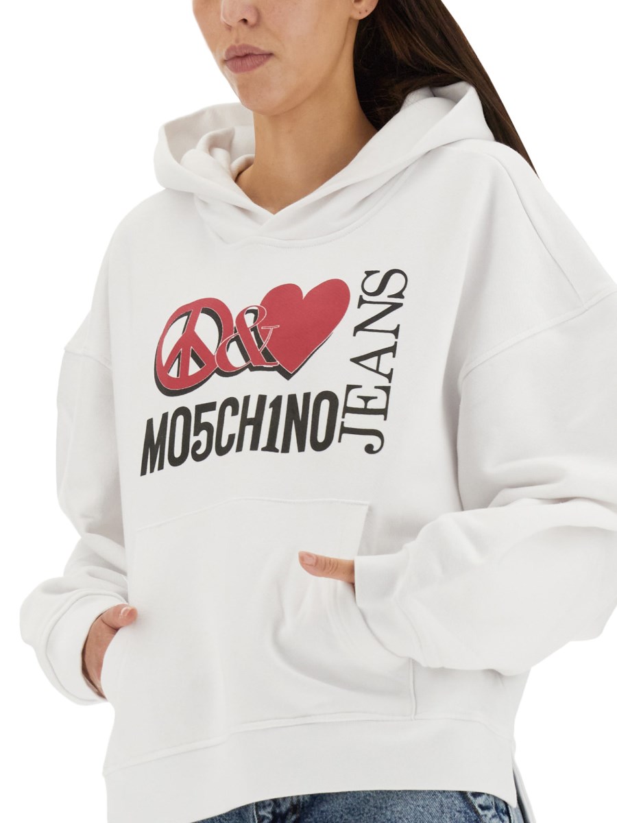 Moschino hoodie outlet womens