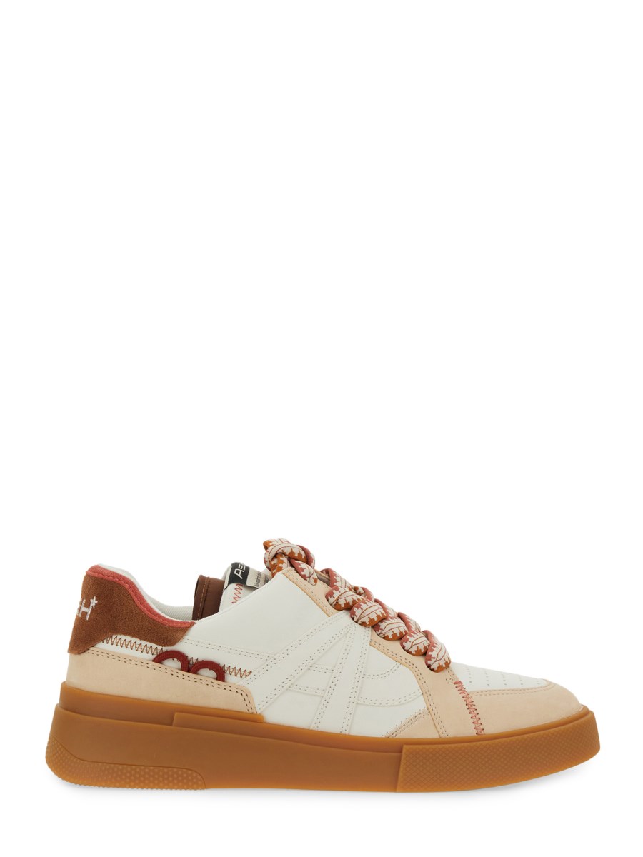 ASH SNEAKER IN PELLE CON LOGO