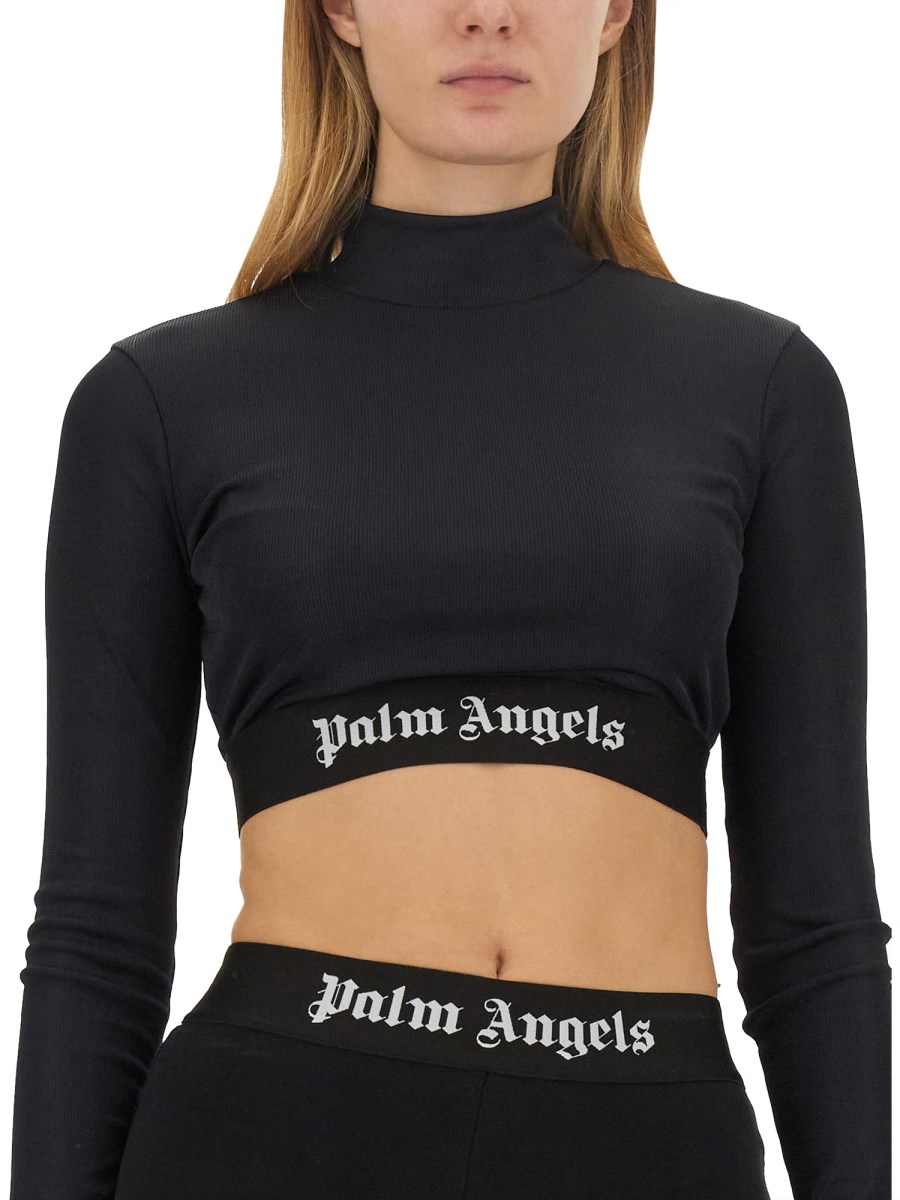 PALM ANGELS - SUNSET PALM SPORTS TOP - Eleonora Bonucci