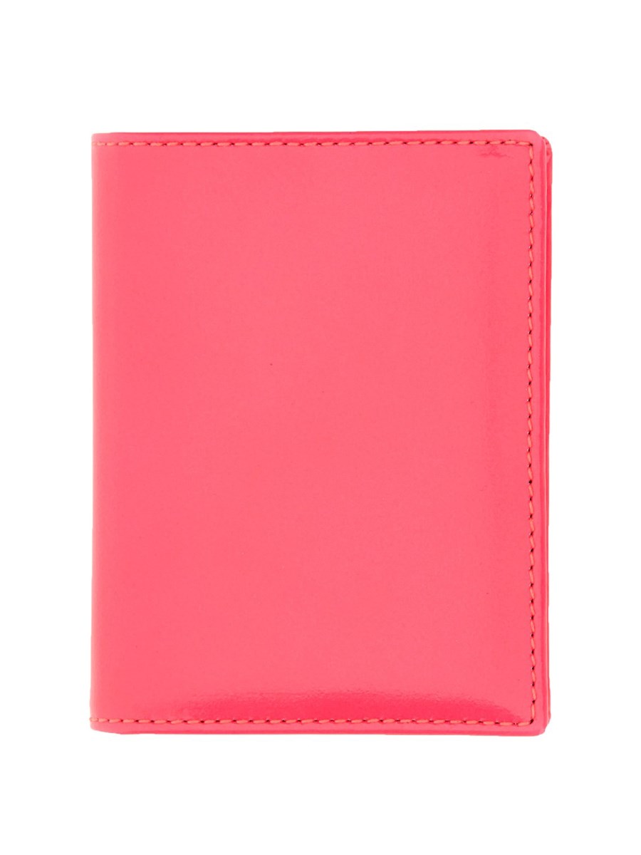 COMME DES GARCONS WALLET PORTAFOGLIO BIFOLD IN PELLE