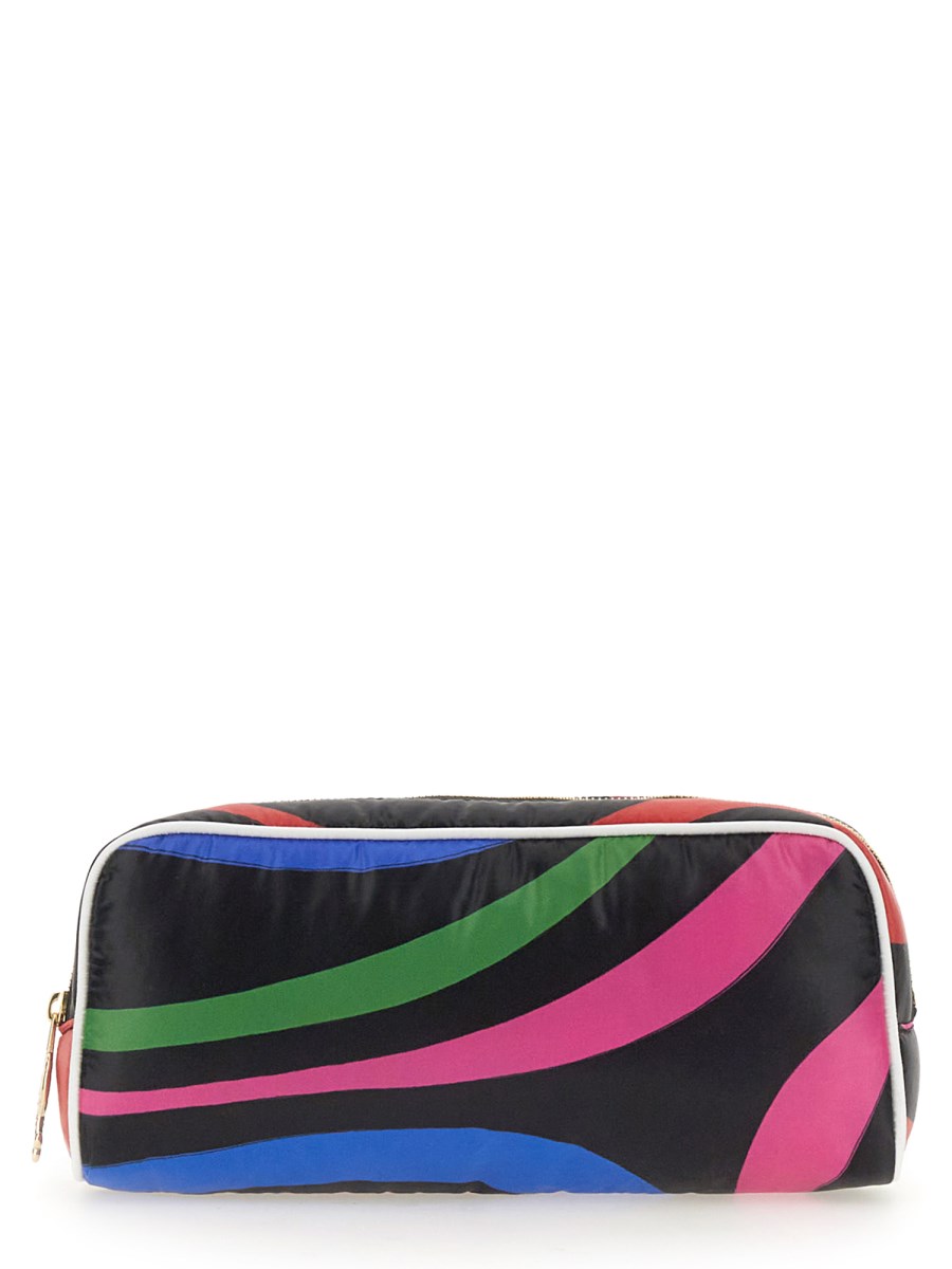 PUCCI BEAUTY CASE IN NYLON CON STAMPA