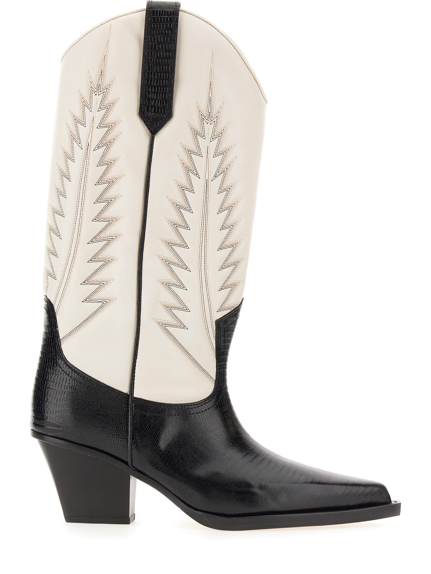 Shop Paris Texas Rosary Cowboy Boot In Multicolour