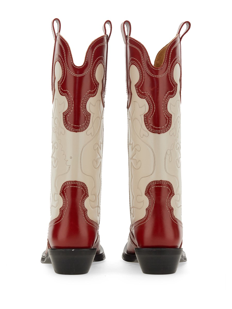 Embroidered rain boots best sale