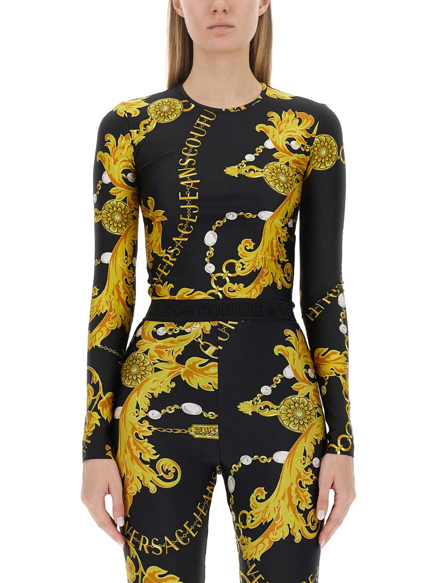 versace jeans bodysuit