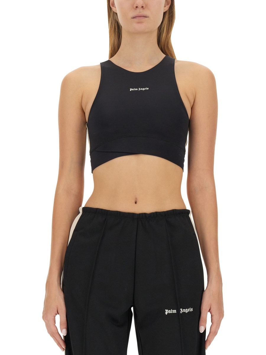 PALM ANGELS - SUNSET PALM SPORTS TOP - Eleonora Bonucci