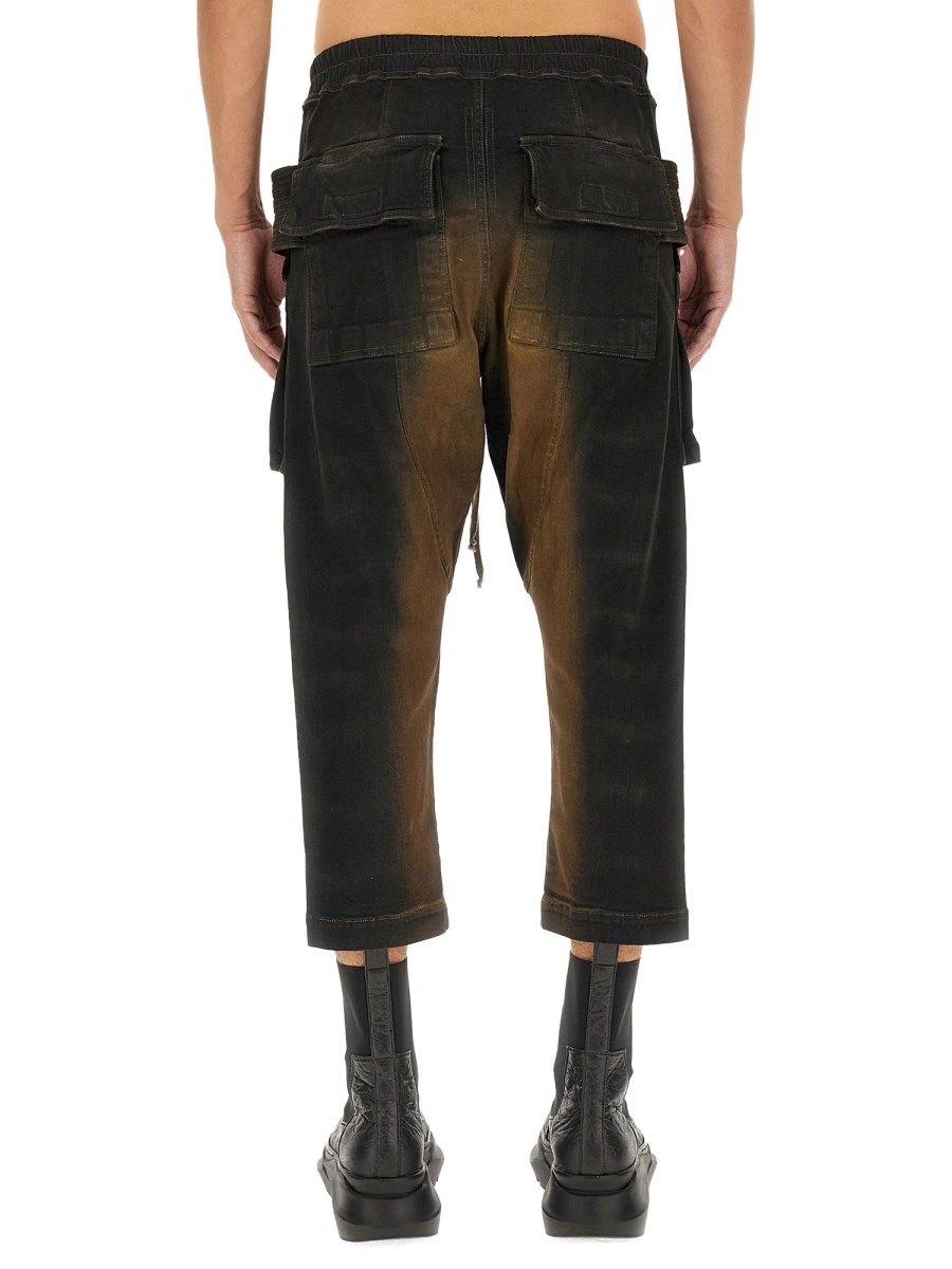 RICK OWENS DRKSHDW - CROPPED CARGO PANTS - Eleonora Bonucci