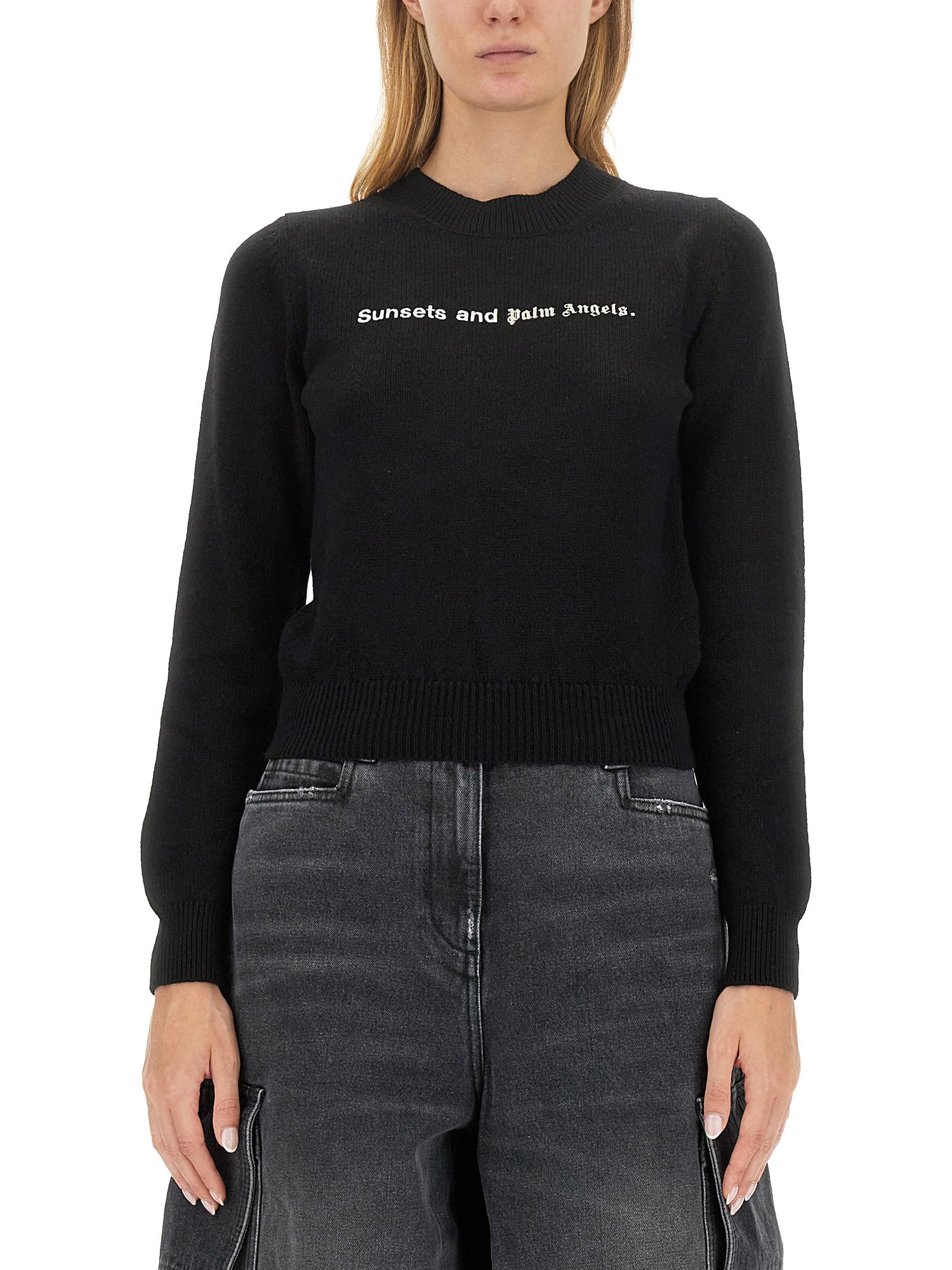 palm angels sunsets sweater