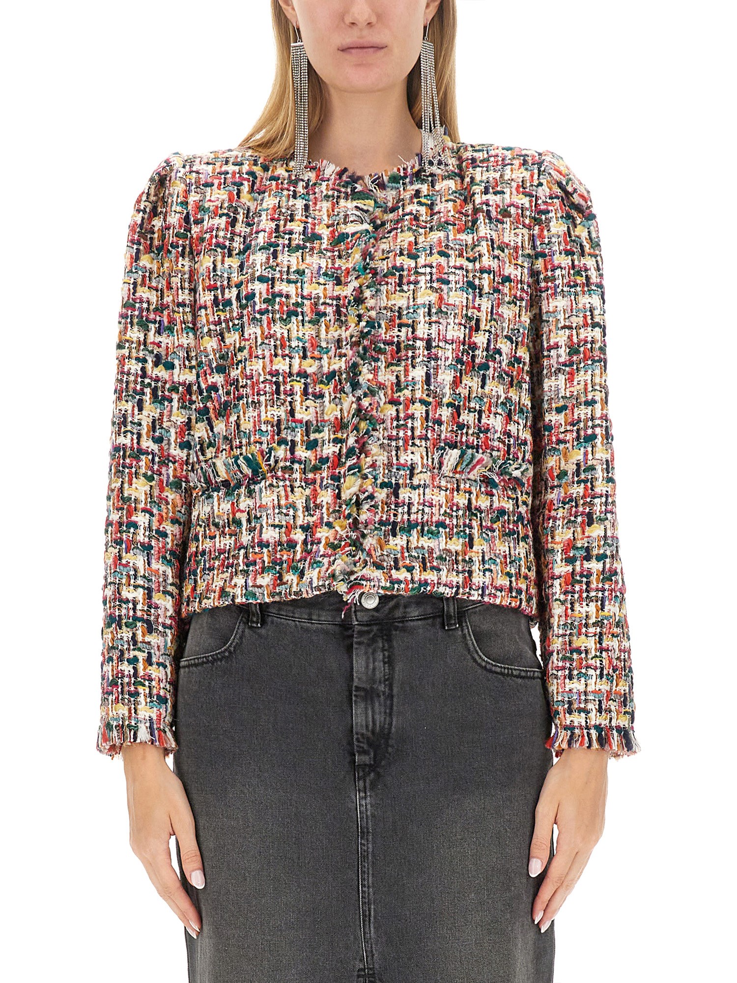 Isabel Marant Zingya Jacket In Multicolour