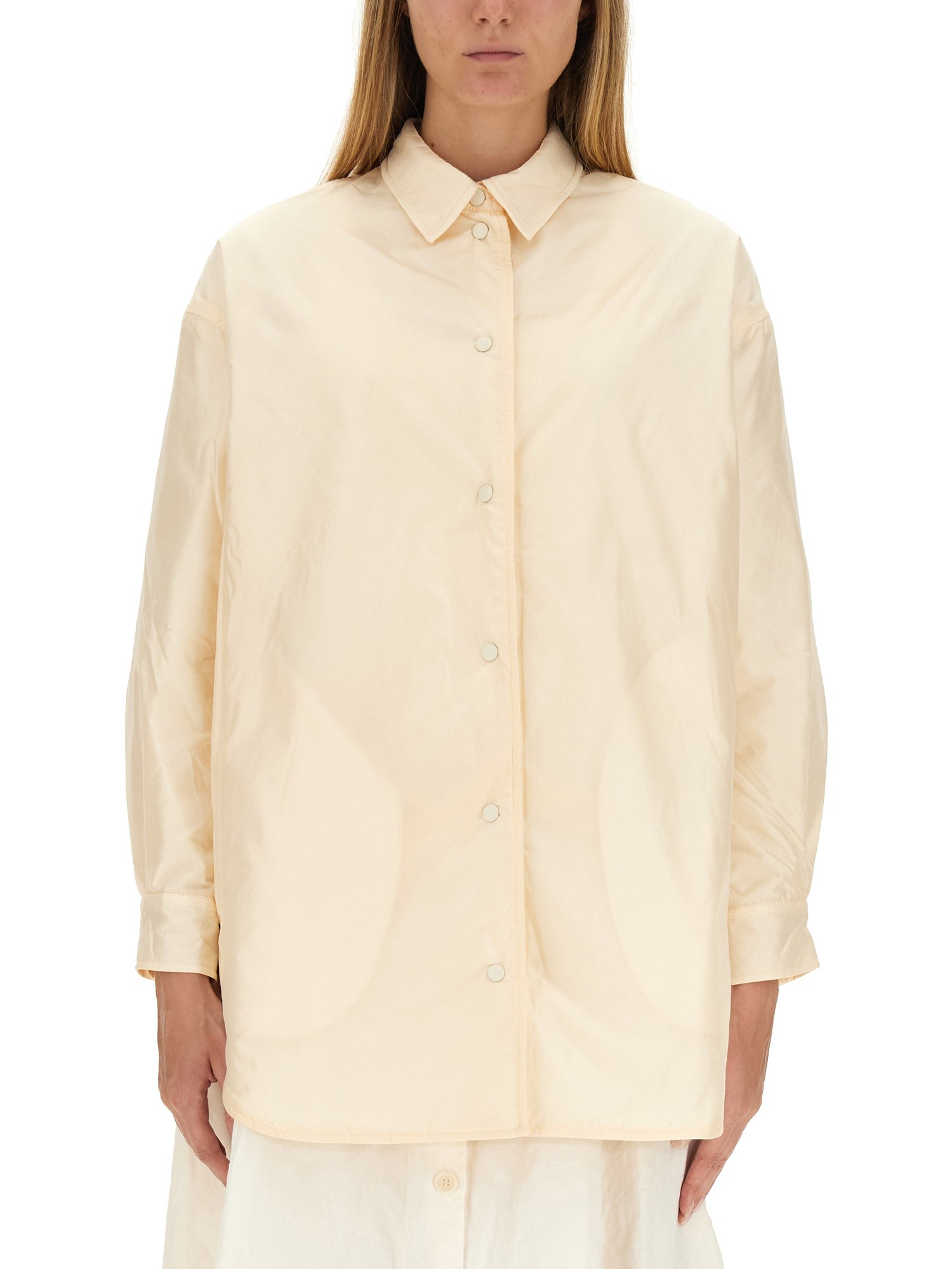 Shop Aspesi Basquiat Shirt In Ivory