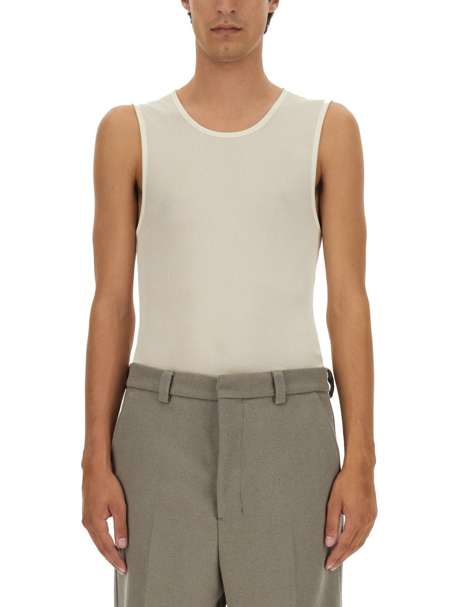 AMI PARIS TANK TOP IN VISCOSA