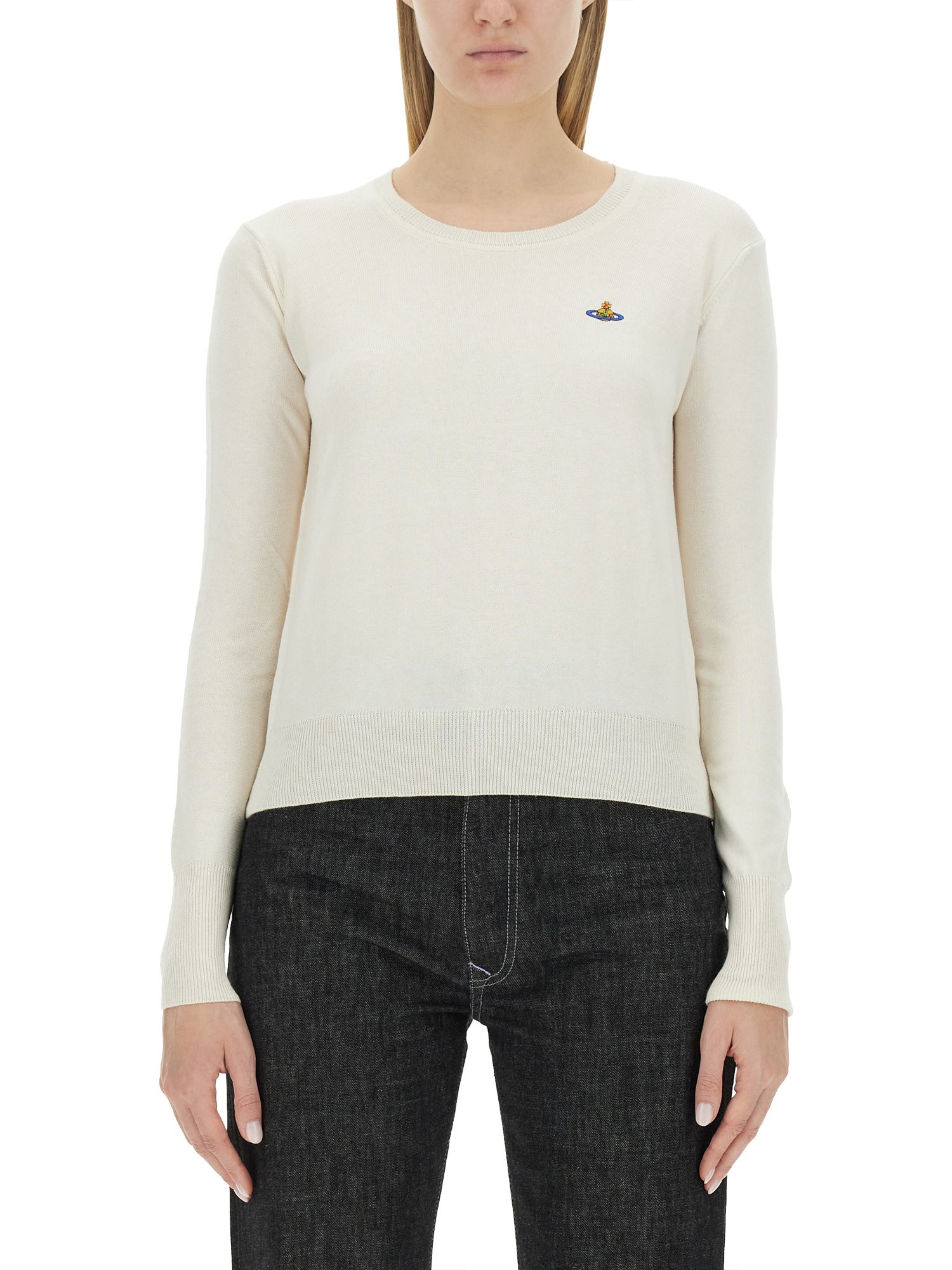 Shop Vivienne Westwood Bea Shirt In Ivory