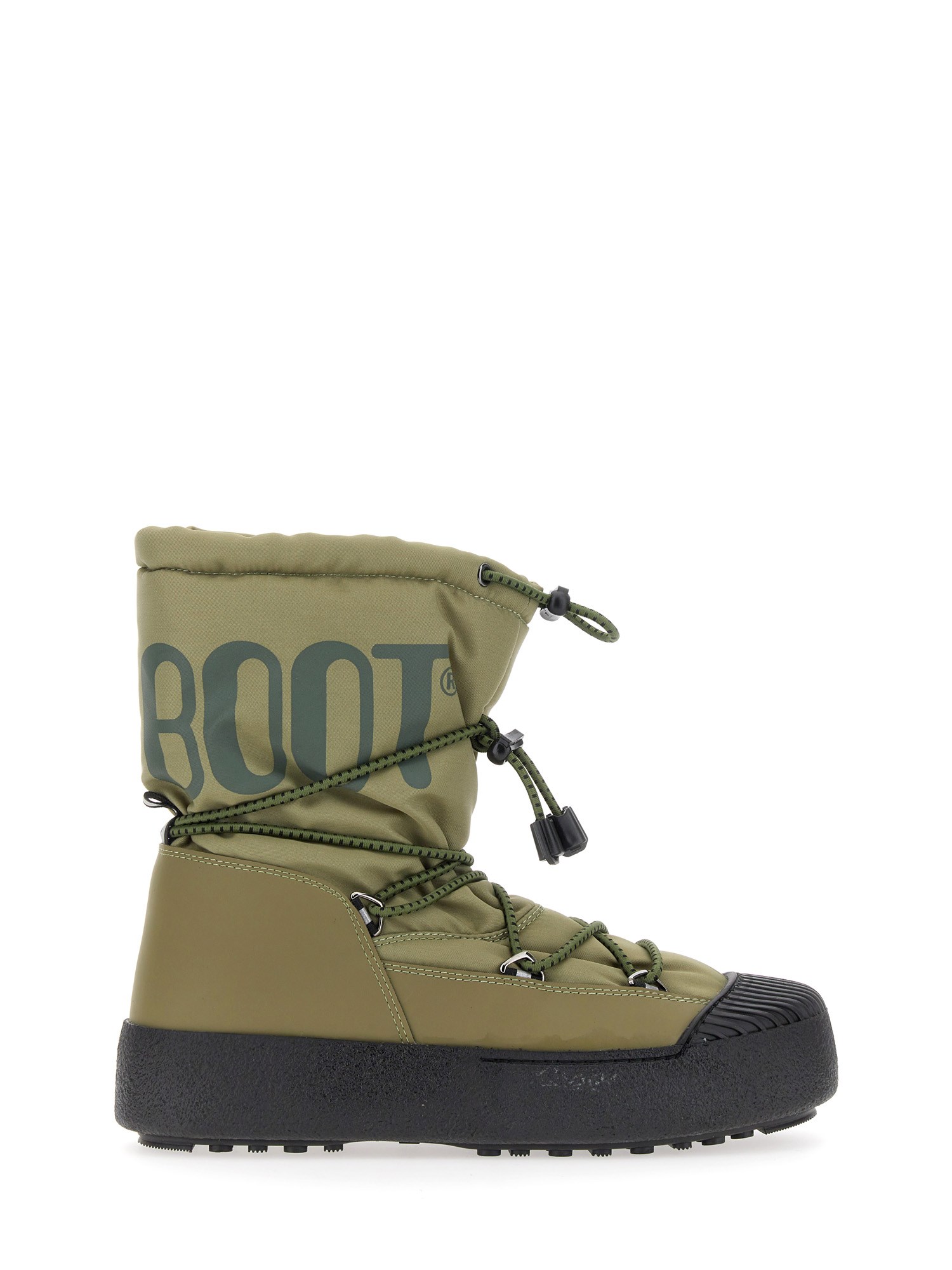 Shop Moon Boot Mtrack Polar Boot In Military Green