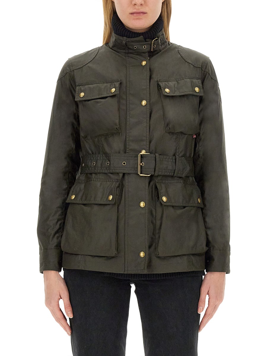 BELSTAFF WAXED COTTON TRIALMASTER JACKET Eleonora Bonucci