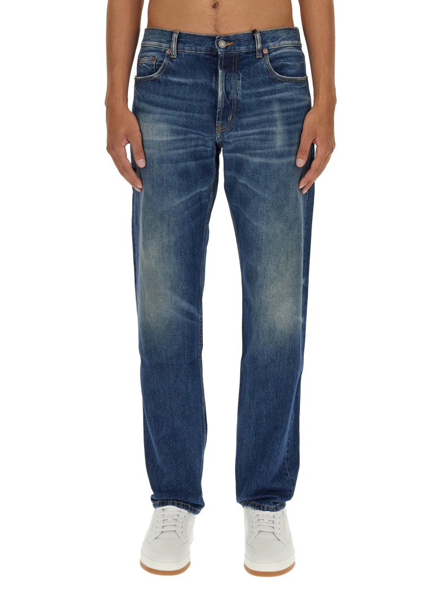 SAINT LAURENT JEANS STRAIGHT LEG