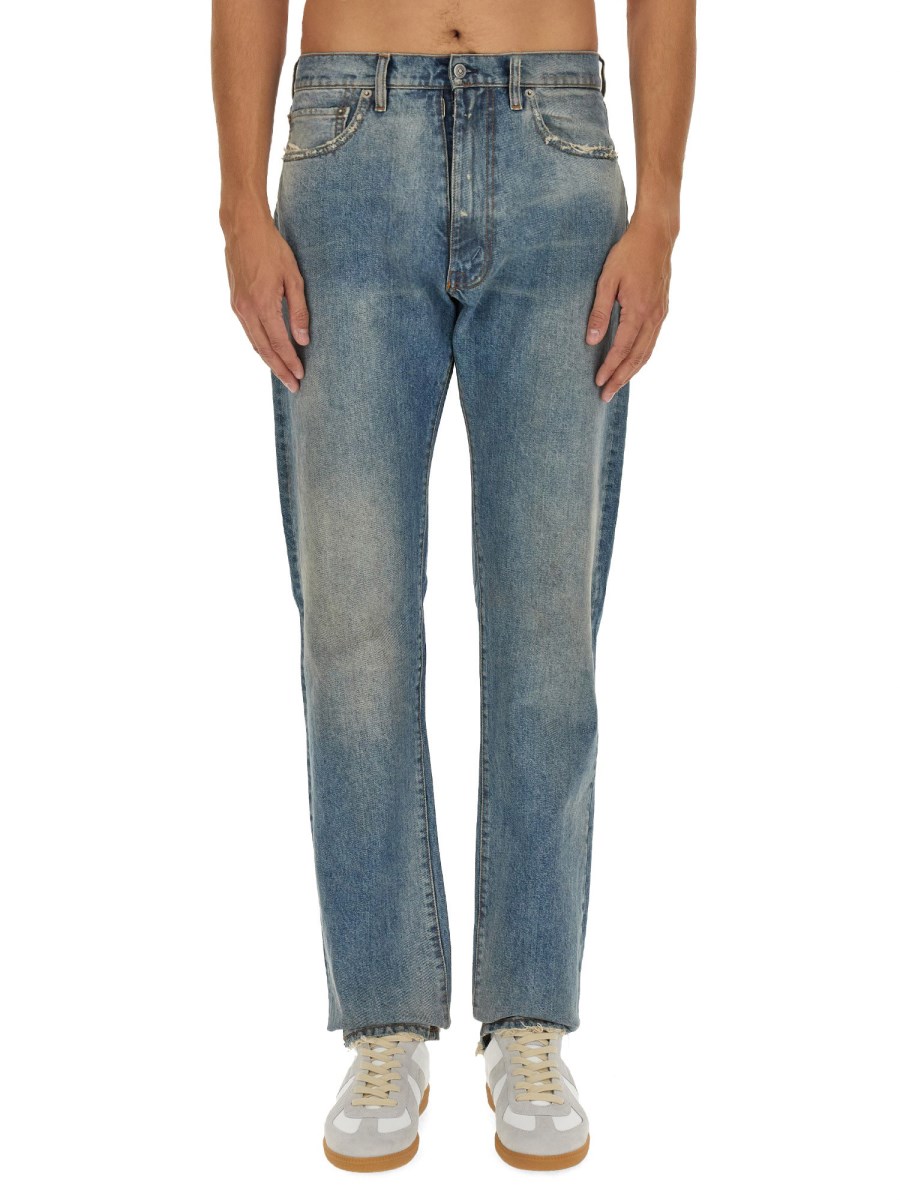 JEANS EFFETTO DISTRESSED