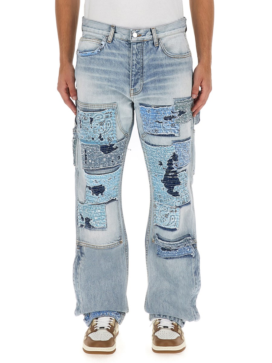 Amiri hot sale giacca jeans