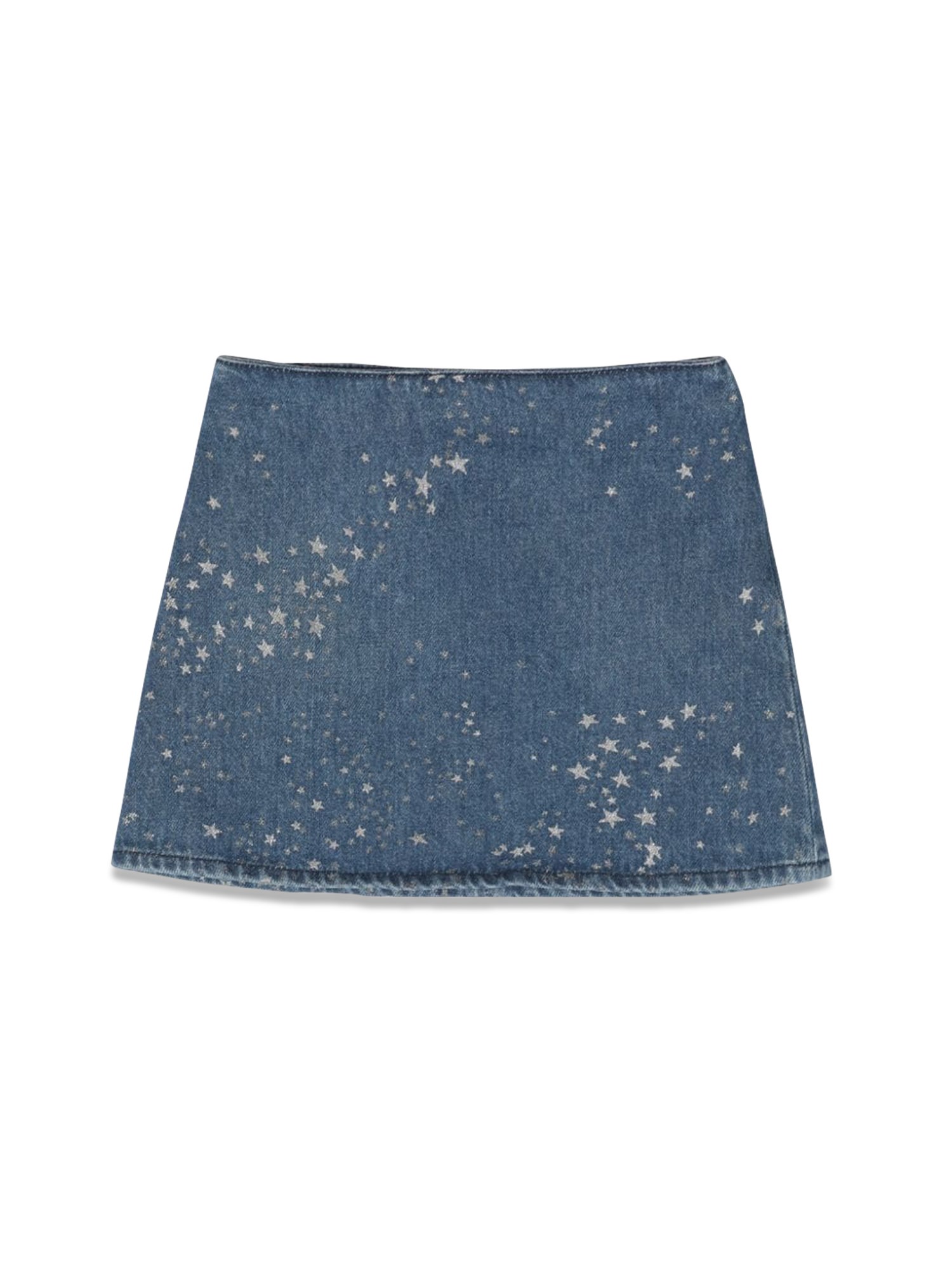 versace glitter denim skirt
