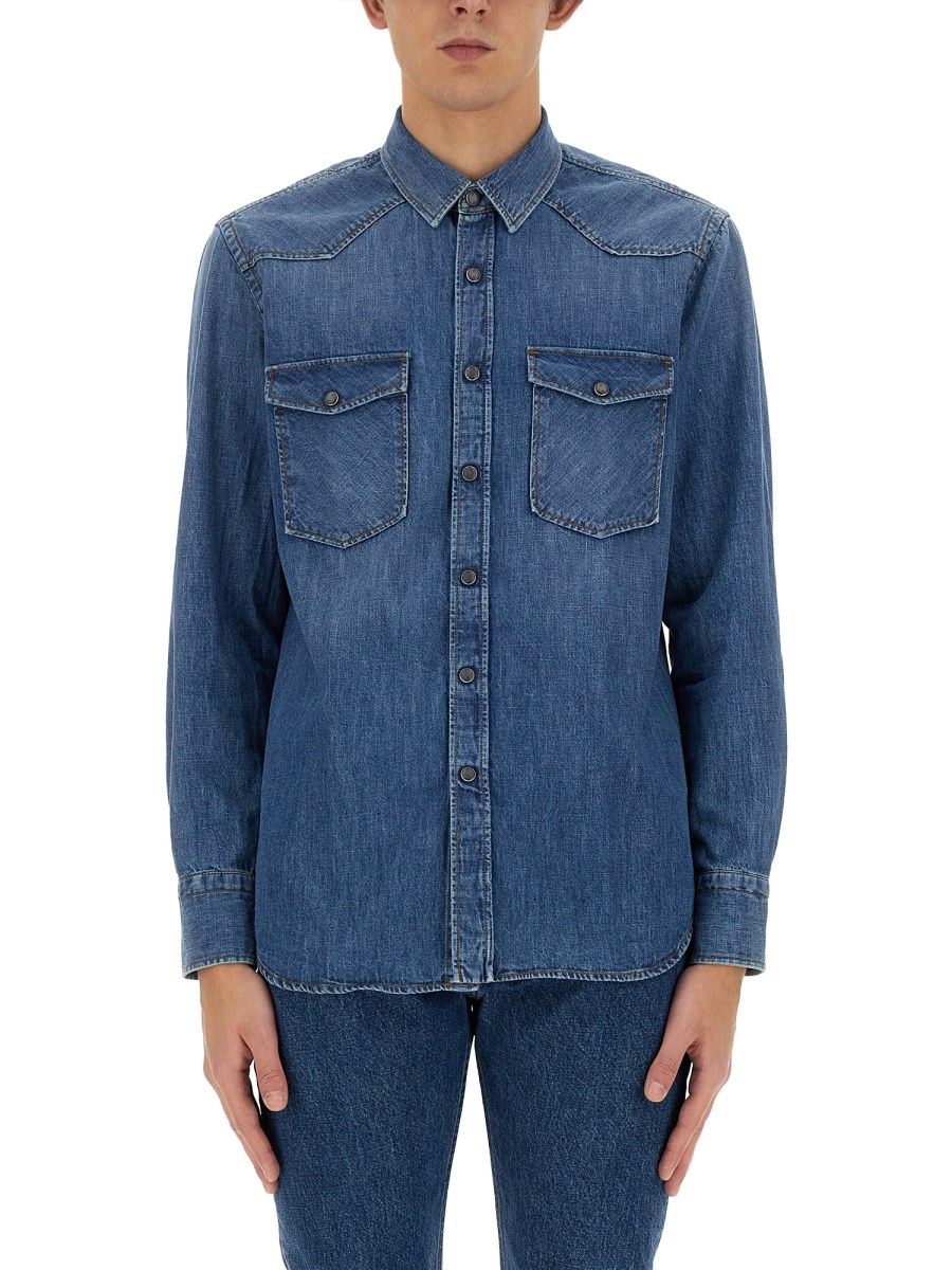 PT TORINO CAMICIA IN DENIM