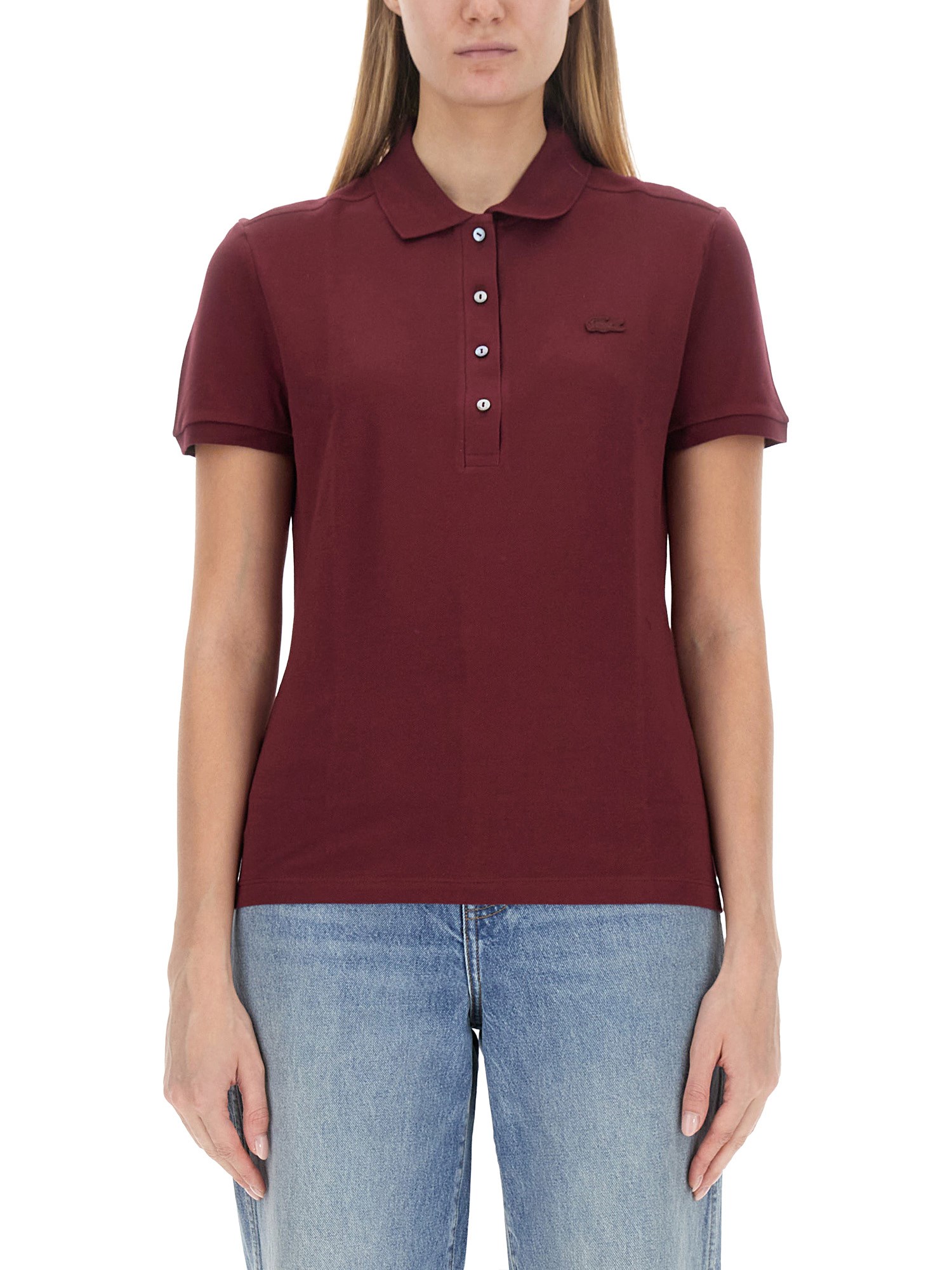 LACOSTE POLO WITH LOGO