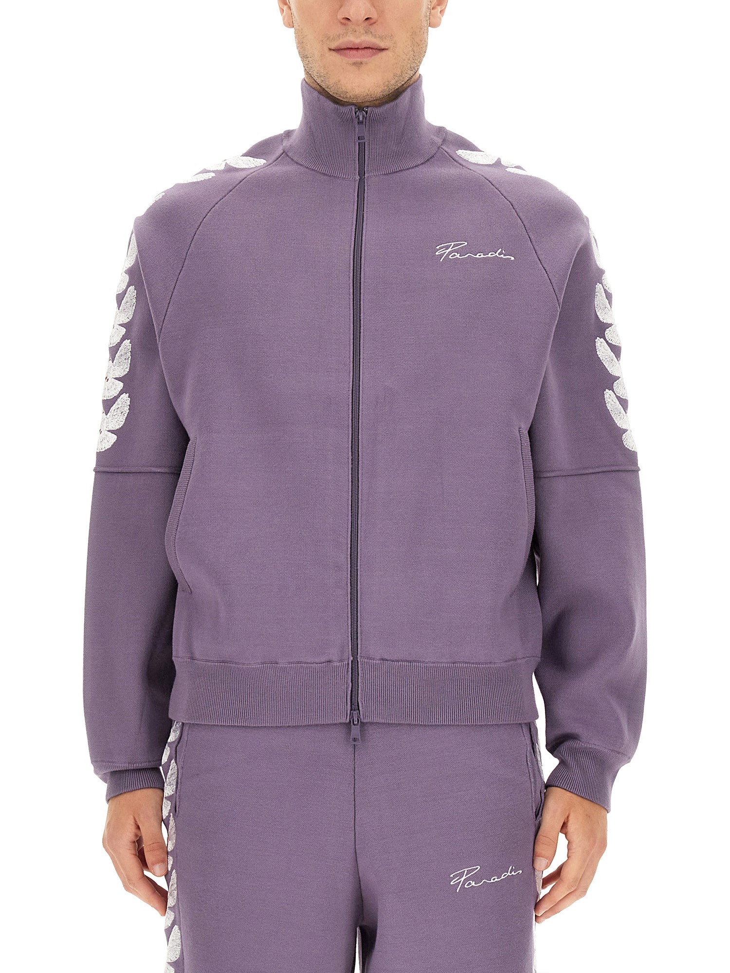 3paradis 3.paradis Sweatshirt With Logo In Purple