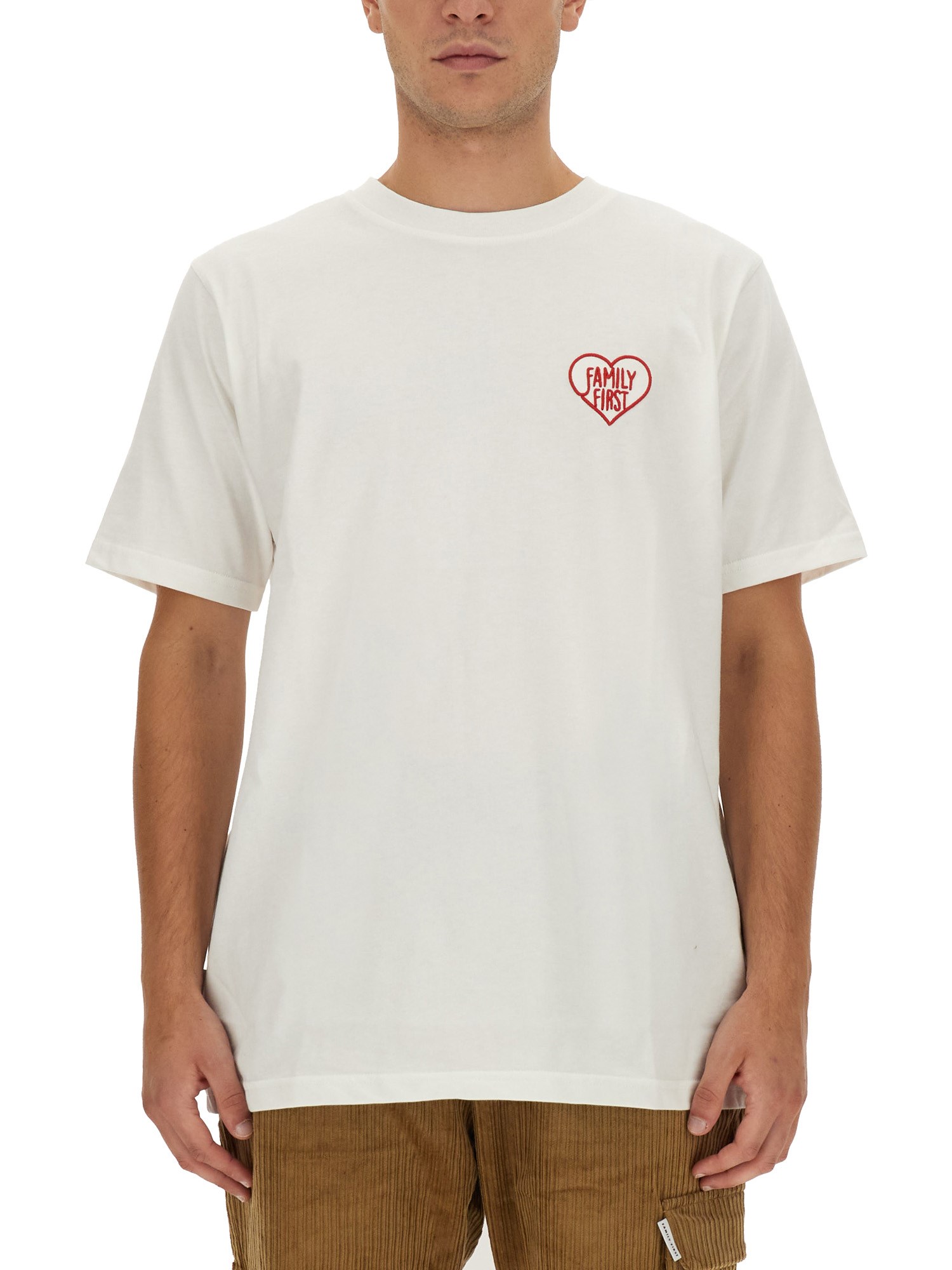 family first t-shirt with logo