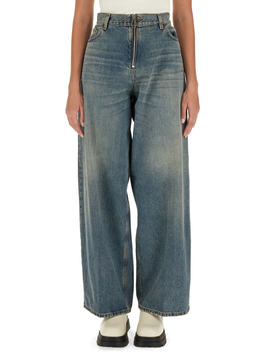 HAIKURE - BETHANY COTTON DENIM JEANS - Eleonora Bonucci