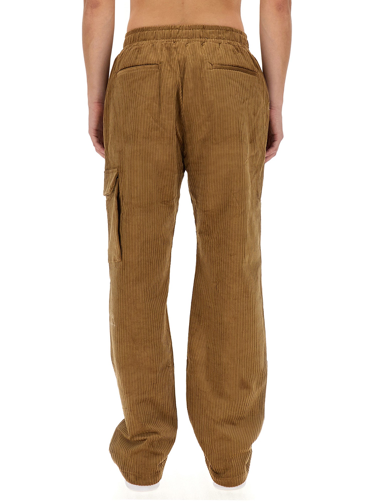 Shop Family First Cargo Pants In Beige