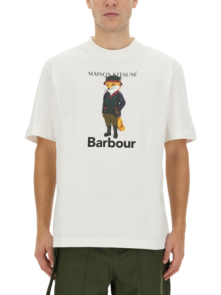 T-SHIRT CON STAMPA BEAUFORT FOX 